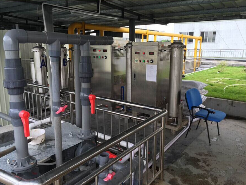 東莞印染工廠(chǎng)污水廢水臭氧脫色